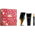 Carolina Herrera Bad Boy Extreme parfumovaná voda 100 ml + sprchový gél 100 ml + parfumovaná voda 10 ml, darčeková sada pre mužov