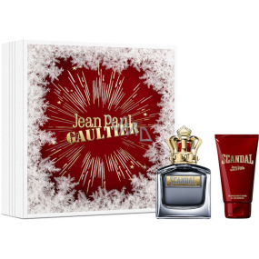 Jean Paul Gaultier Scandal Pour Homme toaletná voda 100 ml + sprchový gél 75 ml, darčeková sada pre mužov