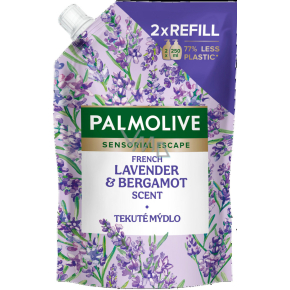 PALMOLIVE tekuté mýdlo-náhradná náplň- Levanduľa a Bergamot 500 ml