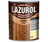 Lazurol Classic S1023 syntetická olejová lazura na dřevo 0010 Bílý 0,75 l