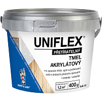Uniflex akrylátový tmel na sadrokartón, zdivo a drevo, 400 g