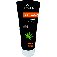 Herbavera Kafrovka mazanie s kafrom a konopím, 200 ml