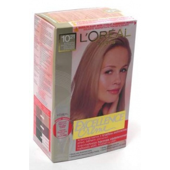 Loreal Paris Excellence farba na vlasy 10,21 svetlá dúhová popolavá
