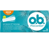 o.b. ProComfort Super with Dynamic Fit tampóny 16 kusov