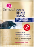 Dermacol Gold Elixir Omladzujúci maska s kaviárom 2 x 8 g