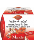 Bion Cosmetics Mandle výživný nočný mandľový krém veľmi suchá a citlivá pleť 51 ml