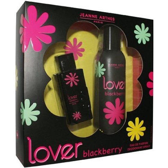 Jeanne Arthes Lover Blackberry toaletná voda pre ženy 50 ml + telový krém 200 ml, darčeková sada
