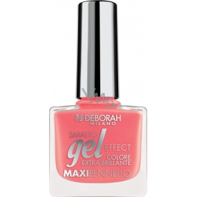Deborah Milano Gél Effect Nail Enamel gélový lak na nechty 23 Candy Pink 11 ml