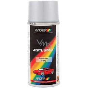 Motip Škoda Acryl Sprej farba na disky kolies SD0005 strieborná 150 ml