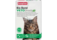 Beaphar Bio Band Veto Shield Prírodné repelentný obojok pre mačky a mačiatka 35 cm