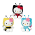 Plyšová hračka Hello Kitty v obleku s hmyzom 16 cm rôzne typy
