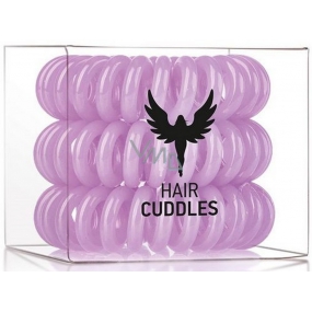 HH Simonsen Hair Cuddles Purple gumičky do vlasov fialovej 3 kusy