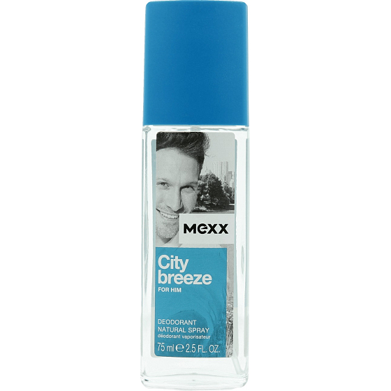 Mexx City Breeze for Him parfumovaný dezodorant sklo 75 ml