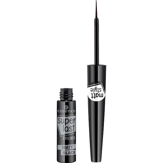 Essence Superlast Eyeliner Matt Black očné linky 3 ml