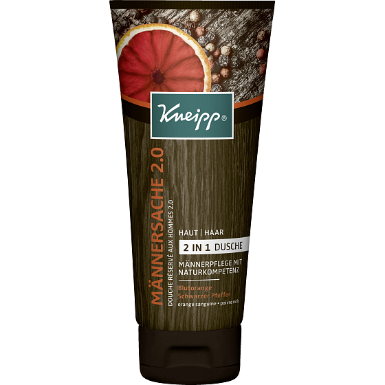 Kneipp Pánska záležitosť 2.0 2v1 sprchový gél s prírodnými výťažkami pre mužov 200 ml