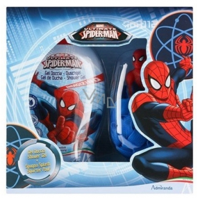 Marvel Spiderman sprchový gél 250 ml + Hubka darčeková sada pre deti