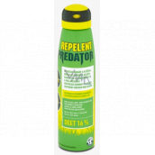 Predator Repelent Deet 16% repelentný sprej odpudzuje komáre a kliešte 150 ml