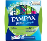 Tampax Compak Pearl Super dámske tampóny s aplikátorom 16 kusov