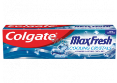 Colgate Max Fresh Cooling Crystals Cool Mint gélová zubná pasta s chladivými kryštálikmi 75 ml