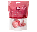 Elysium Spa Rose šumivá guľa-bomba do kúpeľa 3 x 50 g