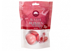 Elysium Spa Rose šumivé gule-bomba do kúpeľa 3 x 50 g