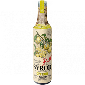 Kitl Syrob Bio Citrón s dužinou sirup pre domáce limonády 500 ml