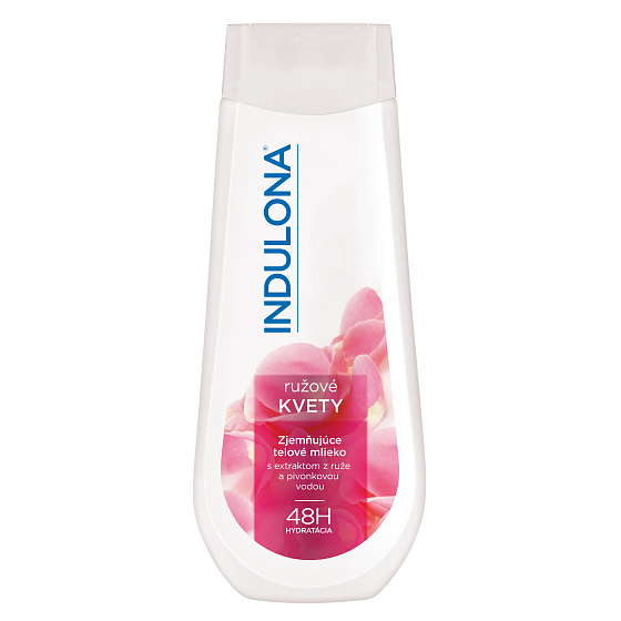 Indulona Ružové kvety telové mlieko pre normálnu typ pokožky 400 ml