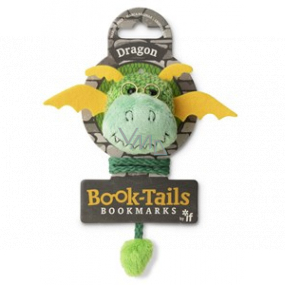 If Book Tails Bookmarks Šnúrková záložka Drak 90 x 65 x 210 mm