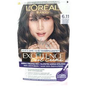 Loreal Paris Excellence Cool Creme farba na vlasy 6.11 Ultra popolavá tmavá blond