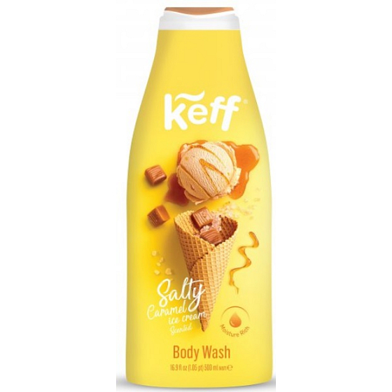 Keff Slaný karamel umývací gél na telo 500 ml