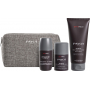 Payot Optimale Nettoyage Integral 3v1 energizujúci gél na telo a vlasy 200 ml + osviežujúci antiperspirant roll-on pre mužov 75 ml + hydratačný gélový krém 50 ml + etue, kozmetická sada pre mužov