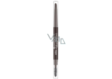 Essence Wow What a Brow Vodoodolná ceruzka na obočie s kefkou 04 Black-Brown 0,2 g