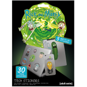 Epee Merch Rick and Morty Nálepky Sada 30