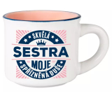 Hrnček na espresso Albi - Great Sister My Soul Mate 45 ml