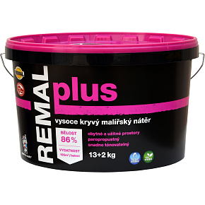 REMAL Plus vysoko krycia farba na stenu, 13+2 kg