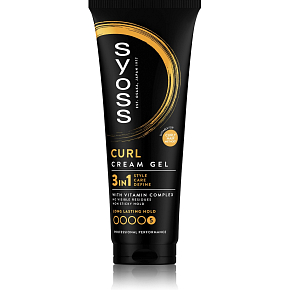 Syoss Curl 3v1 stylingový gel na vlasy 250ml Syoss Curl 3v1 stylingový gel na vlasy 250ml