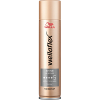Wellaflex Shine & Hold lak na vlasy, fixácia 5, 400 ml
