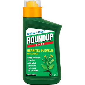 Roundup bez glyfosátu Fast koncentrát 3H, 1 l Roundup bez glyfosátu Fast koncentrát 3H, 1 l