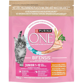 Purina ONE Bifensis Junior granule pre mačiatka s kuracím 750g