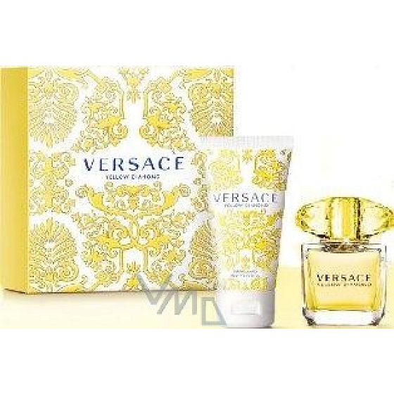 Versace Yellow Diamond toaletná voda 30 ml + telové mlieko 50 ml, darčeková sada pre ženy
