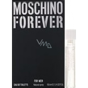 Moschino Forever toaletná voda 1,6 ml s rozprašovačom, vialka
