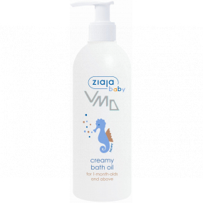Ziaja Ziajka Baby krémový umývací olejček na seboroickú dermatitídu od 1. mesiace života 300 ml