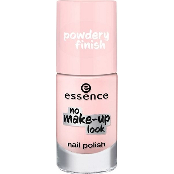 Essence No Make-up Look Nail Polish lak na nechty 01 Powder Rose 8 ml