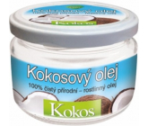 Bione Cosmetics Kokos 100% prírodný čistý kokosový olej na telo aj pleť pre suchú až atopickú pokožku 220 ml