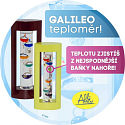Albi Galileo Izbový teplomer čierny 7,7 × 4 × 18,3 cm
