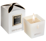 jFenzi La Amore Sójová vonná sviečka s vôňou parfumu Dior Jadore Ručne vyrobená biela 200 g