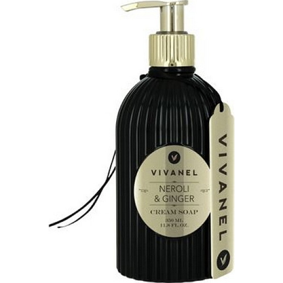 Vivian Gray Vivanel Prestige Neroli & Ginger luxusné tekuté mydlo s dávkovačom 350 ml