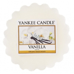 Yankee Candle Vanilla - Vanilka vonný vosk do aromalampy 22 g