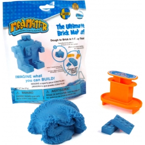 Mad Mattr Kinetický piesok modelovacie Formička Vytvor tehličku modrá 57 g
