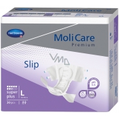 MoliCare Premium Super Plus L 120-150 cm 8 kvapiek zalepovacie plienkové nohavičky pre ťažký stupeň inkontinencie 30 kusov